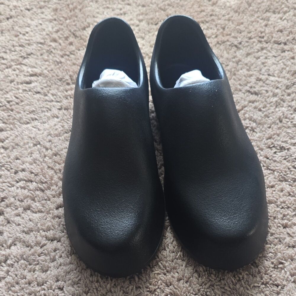 Yeezy SL-02 Clogs, BLACK, SIZE 10